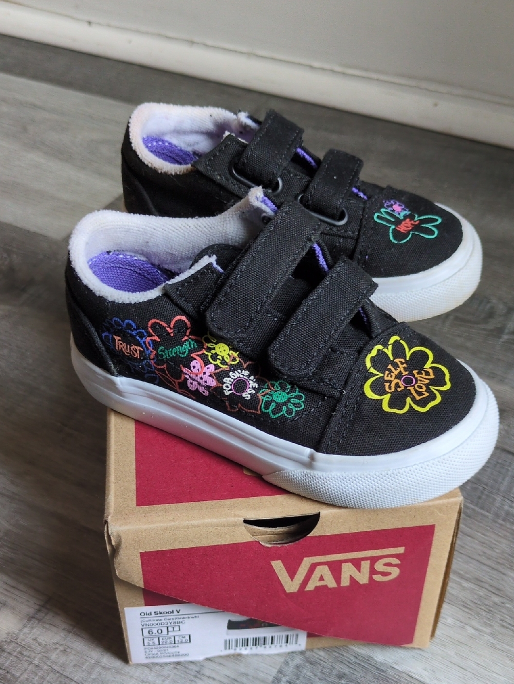 Vans Old Skool V Cultivate Care Toddler Size 6